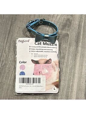 Cat Collar & Muzzle